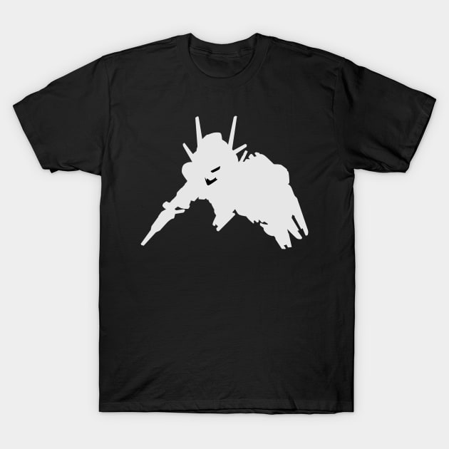 Robotic Silhouette 02 T-Shirt by SanTees